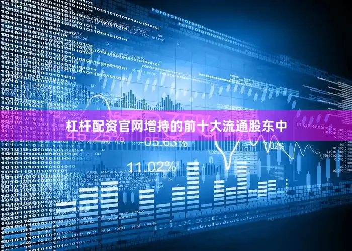 杠杆配资官网增持的前十大流通股东中